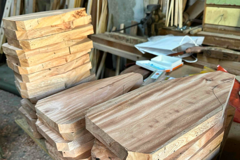 ヤラブの木の再利用