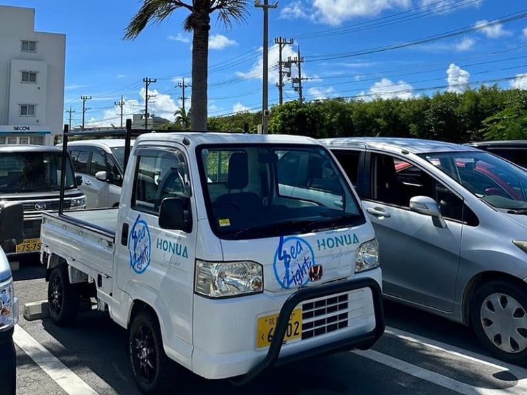 ヤラブ事業専用軽トラが完成！沖縄県黒島にて今後活躍していきます！